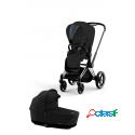 Duo Cybex Platinum Priam 4 Telaio Chrome Black Stardust