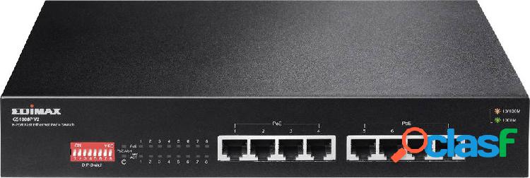 EDIMAX Edimax GS-1008P V2 Switch di rete 8 Porte 10 MBit/s