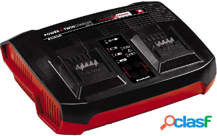 Einhell Power-X-Twincharger 3 A Caricatore per pacchi