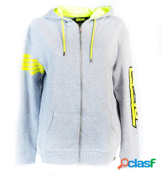 Felpa donna Lorenzo Dalla Porta WF04 Grigio Melange
