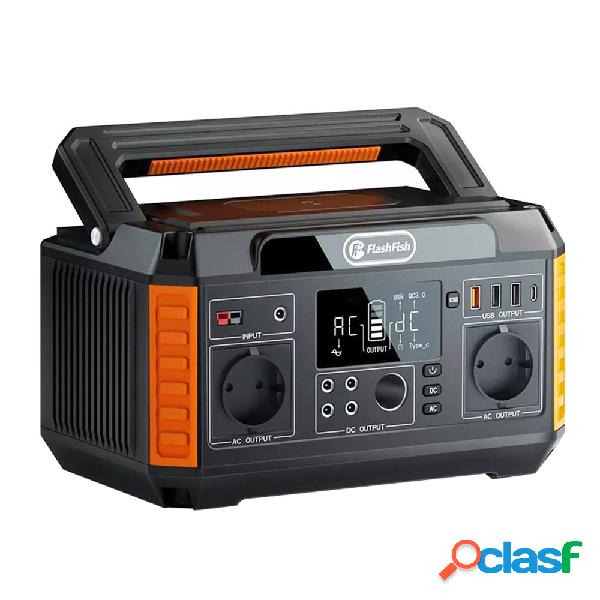 FlashFish P60 560W/520Wh Generatore solare portatile, 220V