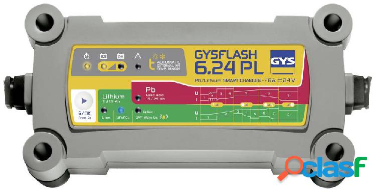 GYS GYSFLASH 6.24 PL 027398 Caricatore automatico 24 V 6 A