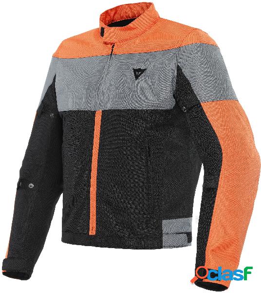 Giacca moto Dainese Elettrica Air Nero Arancione Grigio