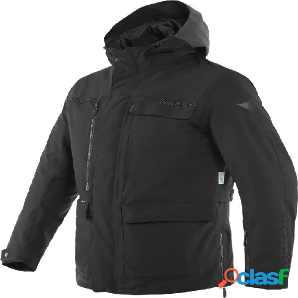 Giacca moto Dainese MILANO D-DRY Ebony Nero