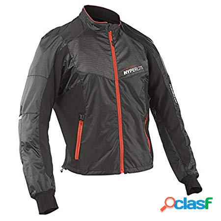Giacca moto MTECH HYPERLITE WINDSTOPPER Nero Nero