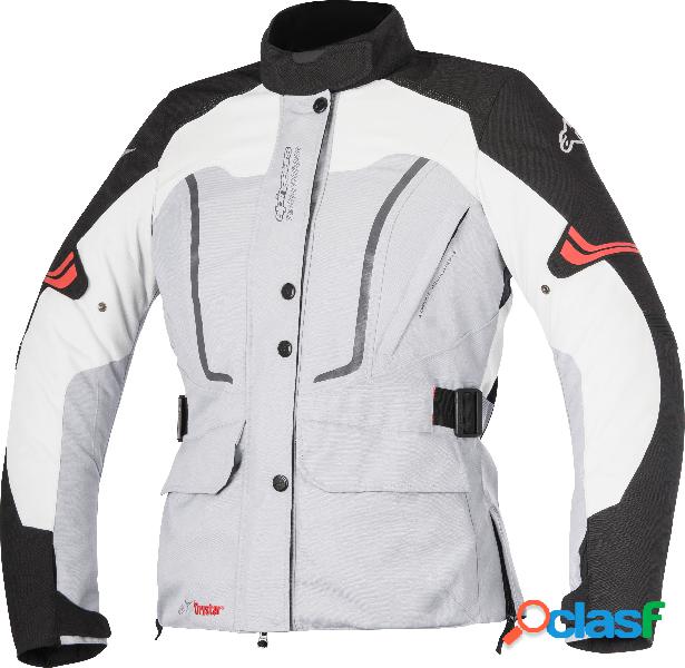 Giacca moto donna Alpinestars Stella Vence Drystar grigio