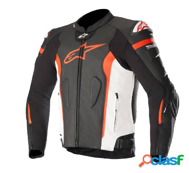 Giacca moto pelle Alpinestars MISSILE TECH AIR COMPATIBILE