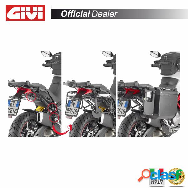 Givi plor7412cam 2 telai monokey cam-side