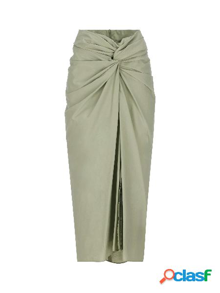 Gonna Sarong in popeline di cotone techno