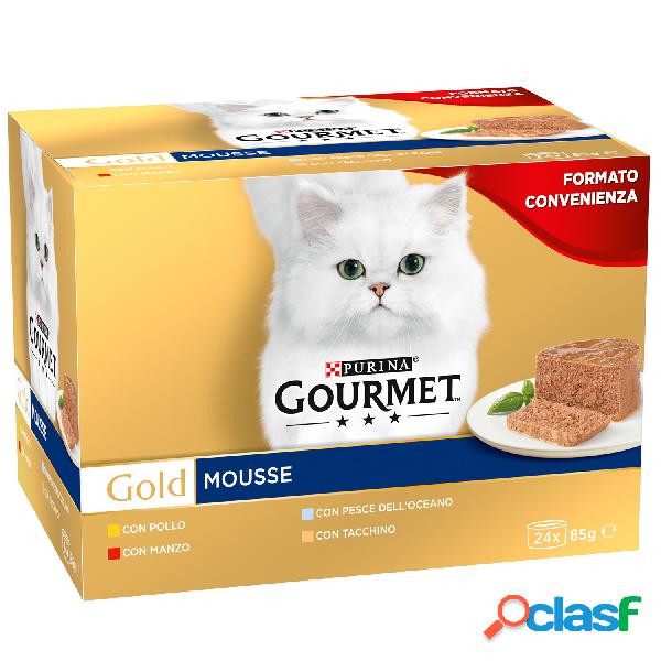 Gourmet Gold Cat Adult Mousse 24x85 gr