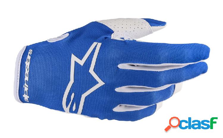 Guanti cross Alpinestars RADAR Blu Ucla Bianco