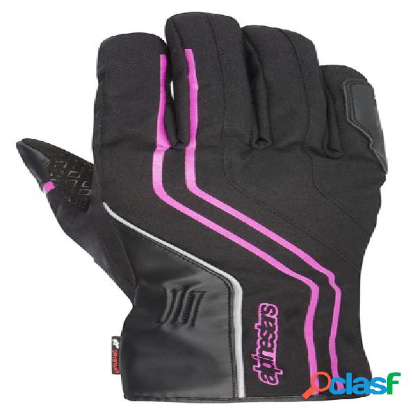 Guanti moto donna Alpinestars Stella Largo Drystar Nero Rosa