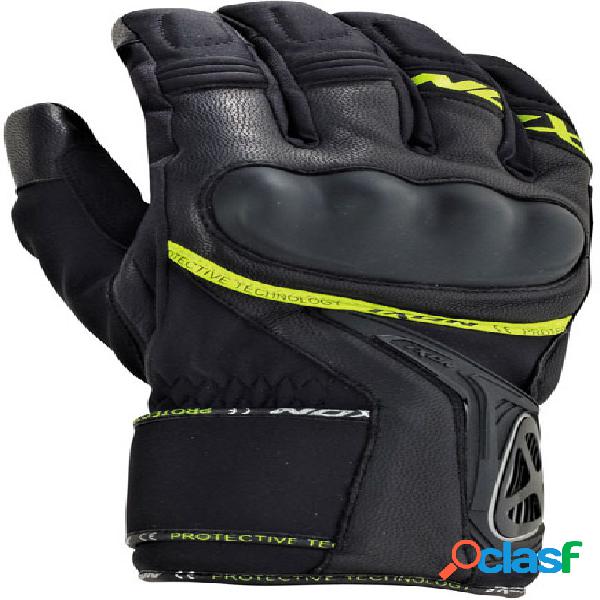 Guanti moto invernali Ixon Apex 2 HP Nero Giallo Vivo