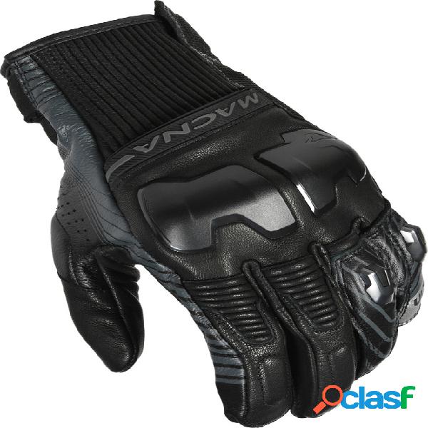 Guanti moto pelle estivi Macna Ultraxx Nero