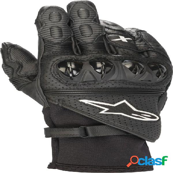 Guanti moto pelle racing estivi Alpinestars GP X V2 Nero