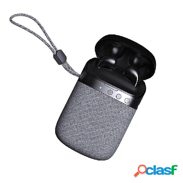 HF01 Altoparlante Bluetooth 5.0 2 in 1 con TWS Auricolare
