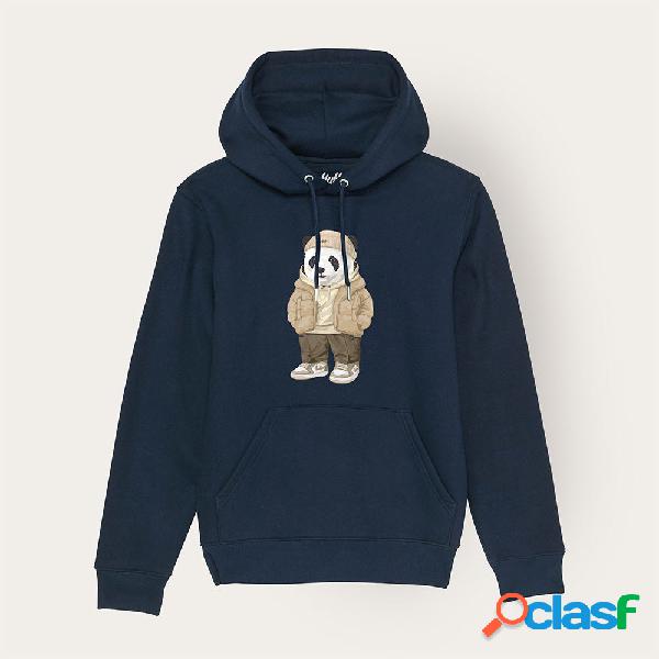 Hoodie Peter Panda Puffer Navy