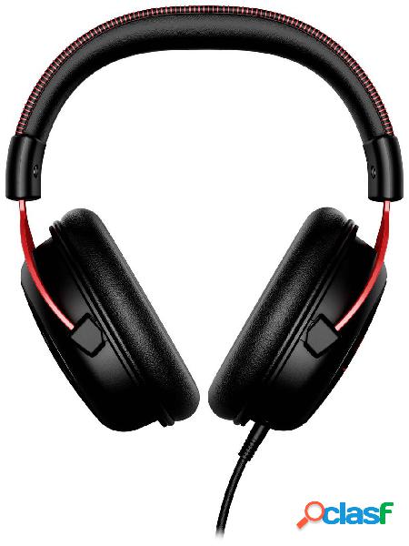 HyperX Cloud II Red Gaming Cuffie Over Ear via cavo Stereo