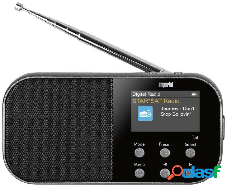 Imperial DABMAN 15 Radio tascabile DAB+, FM AUX, DAB+, FM