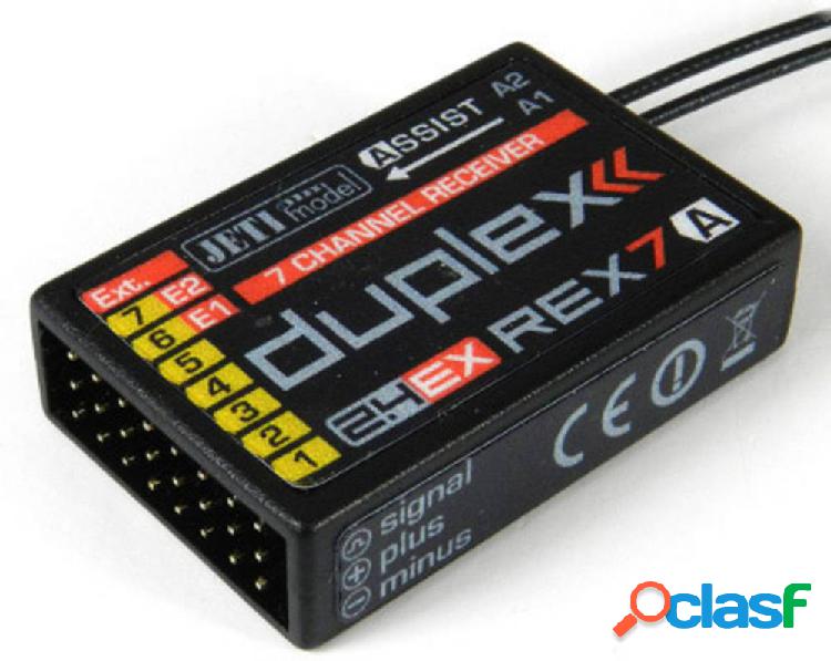 Jeti REX 7 (Assist) Ricevitore a 7 canali 2,4 GHz
