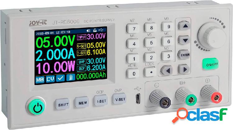 Joy-it RD6006 Alimentatore da laboratorio regolabile 0 - 60