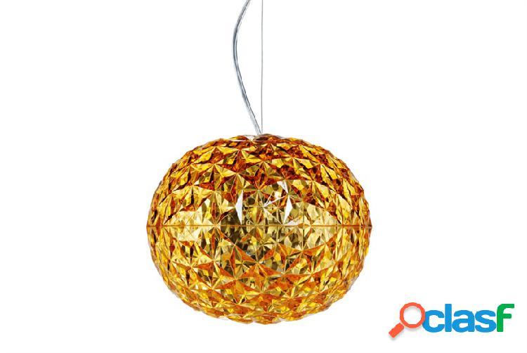 Kartell Lampada sospensione Planet colore ambra giallo