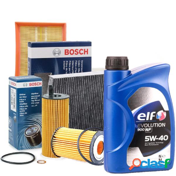 Kit Tagliando+Olio BOSCH per TWINGO - SMART 453 dal 2014 1.0