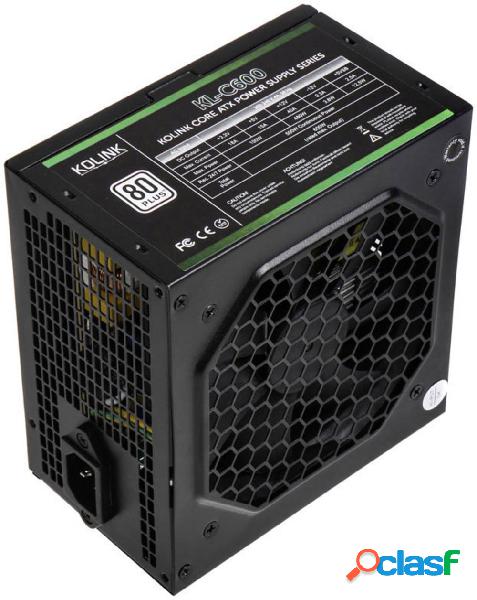 Kolink Core Alimentatore per PC 600 W ATX 80PLUS®