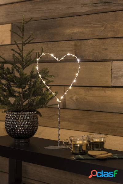 Konstsmide 1219-993 Immagine per finestra LED Cuore Ambra