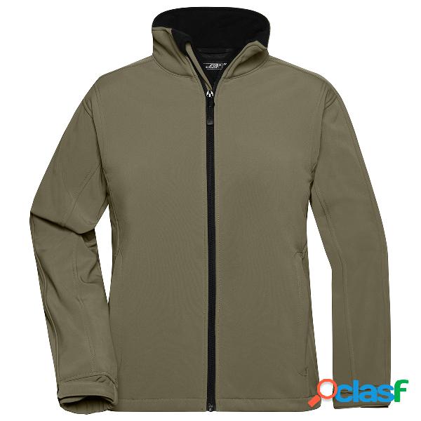 LADY SOFTSHELL JACKET 95%P 5%E