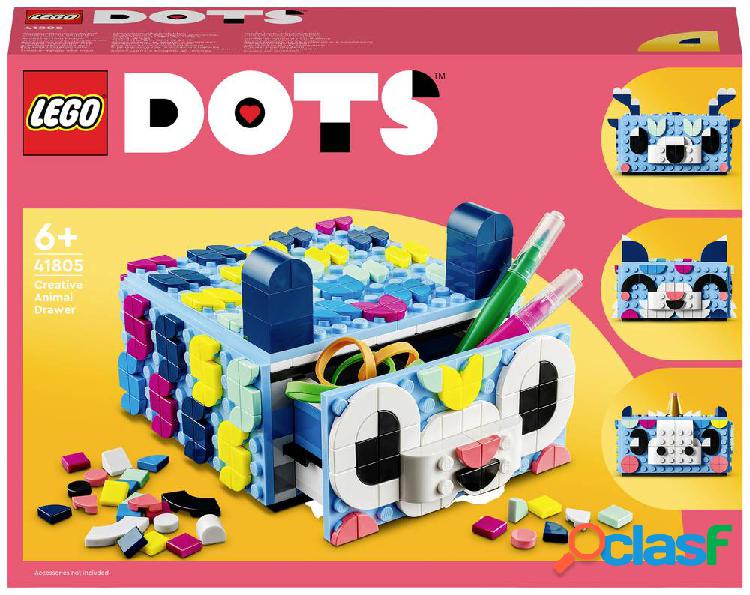 LEGO® DOTS 41805 Scatola creativa per animali con cassetto