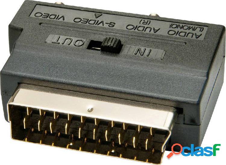 LINDY 35628 Scart Adattatore [1x Spina SCART - 4x Spina