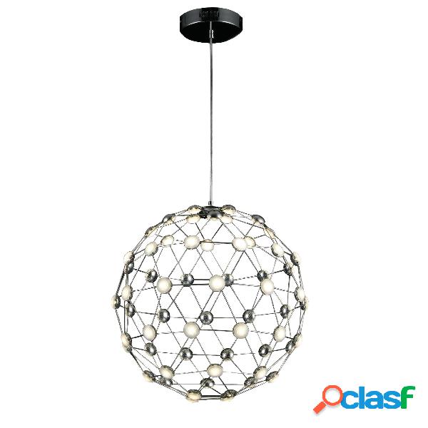 Lampada Da Soffito a LED SFERIKA in acciaio e policarbonato