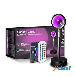 Lampada Tramonto Bluetooth Tuya App Telecomando RGB