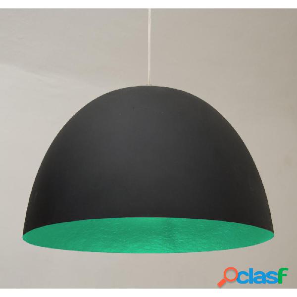 Lampada a Sospensione H20 in nebulite Ø 46xh27,5 Nero Verde