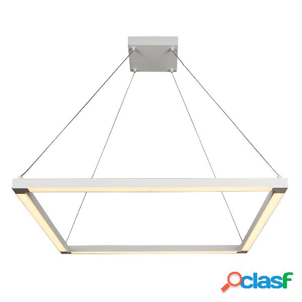 Lampada a sospensione a LED AERIS in acciaio e policarbonato