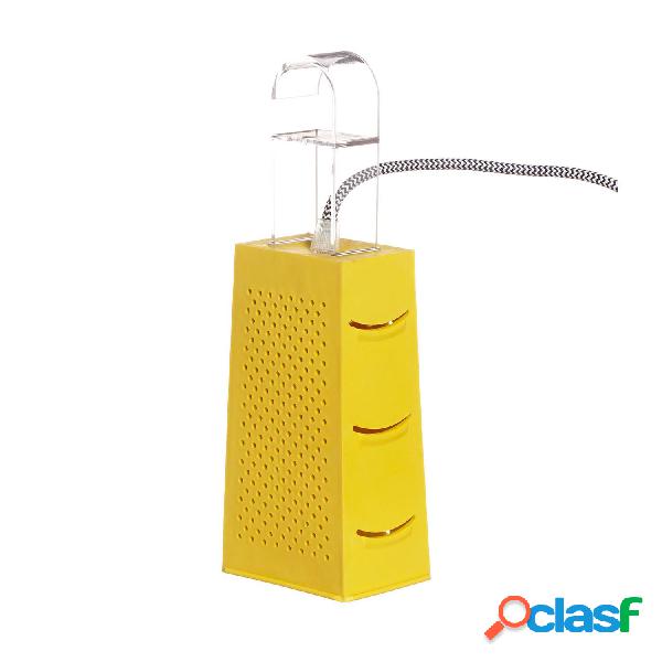 Lampada da Tavolo, Applique Cacio & Pepe colore giallo