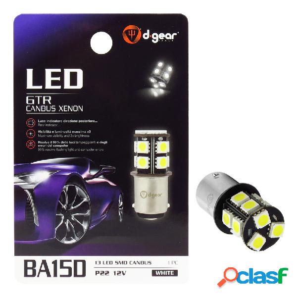 Lampadina BA15D a led BA15D Canbus SMD Led - D-GEAR