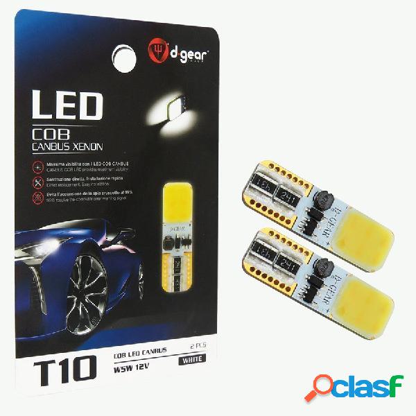 Lampadina T10 a led T10 Led Cob Canbus Xenon - D-GEAR