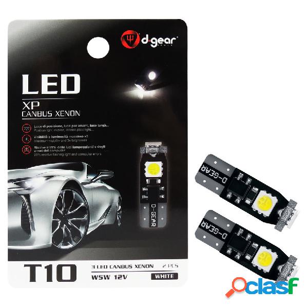 Lampadina T10 a led XP - T10 Canbus - D-GEAR