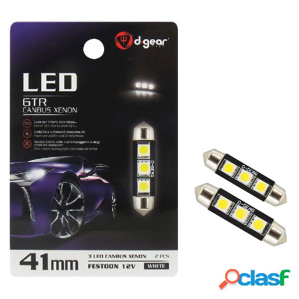 Lampadina a siluro a led GTR- Led Feston SV8,5 Canbus -
