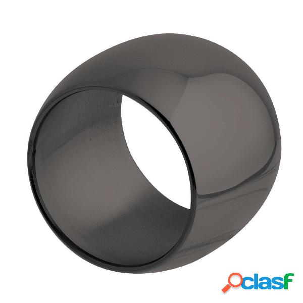 Lega tovagliolo SPHERA In PVD NERO Ø 5x3,5 cm - peso kg