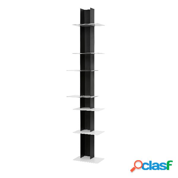 Libreria da Parete verticale Fissaggio a parete ELIB 39x23xh