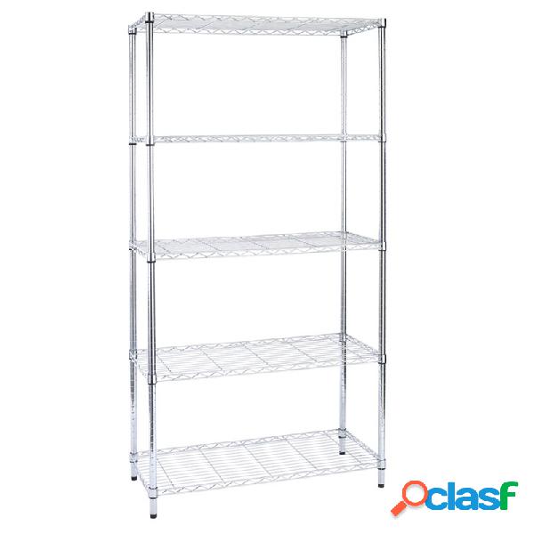 Libreria in KIT-5 Ripiani Archimede 35x90xh177 cm - peso