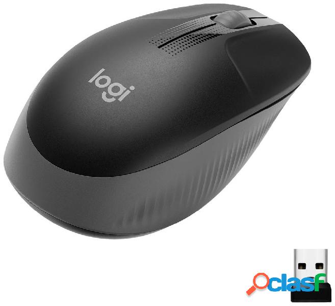Logitech M190 Mouse wireless Senza fili (radio) Ottico