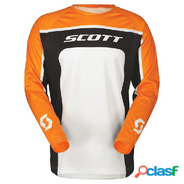 Maglia cross Scott 350 Track Evo Nero Rosso