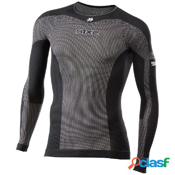Maglia intima maniche lunghe Sixs TS2L Breezy Touch Nero