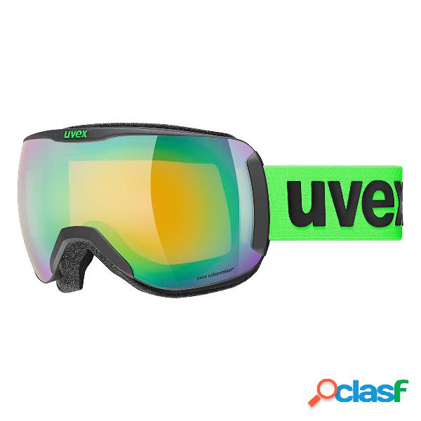 Maschera sci Uvex Downhill 2100 CV (Colore: Black Mat S2,