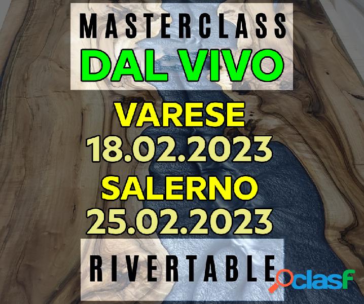 Masterclass Rivertable dal VIVO (In presenza - 8 ore) -