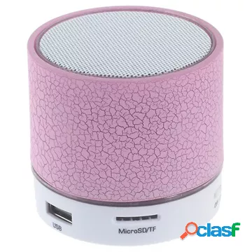 Mini altoparlante Bluetooth con microfono e luci a LED A9 -